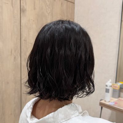 カット+シスパーマ