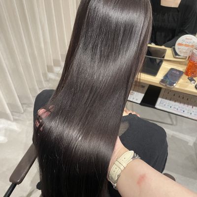 〖🎀限定価格🪄︎︎〗前髪+顔周りcut+髪質改善Aujua極11step TR🪞