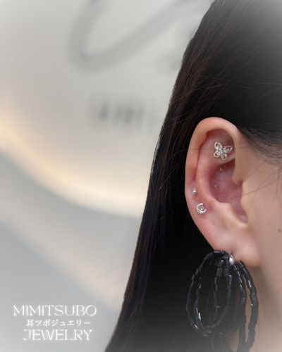【眼精疲労・肩こりも◎】
耳ツボジュエリー💎 10粒¥3500/20粒¥4500
