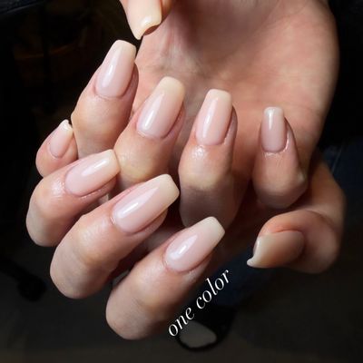 one color or glitter gradation