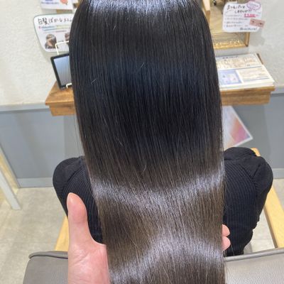 【くせ毛ケア】髪質改善トリートメント＋カット¥16500→¥13200