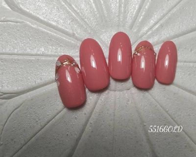 今月限定デザイン"シンプルネイル(オフ込み)