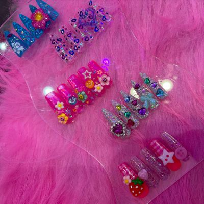 【Jrネイリスト】長さだし10本★Gel-✕定額コース