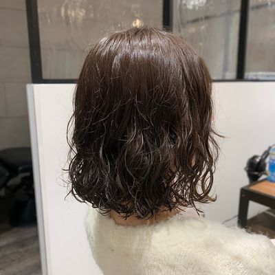 【ボブ】カット＋パーマ＋oggi ottoパーマケアトリートメント