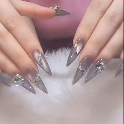 (時間内）チップ長さ出し10本+アートやり放題+パーツ付け放題🌟 オフ込み