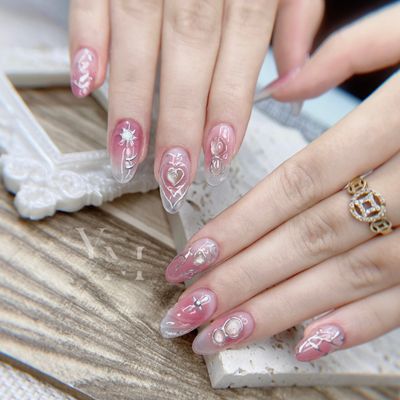 チップ長さ、アート8本