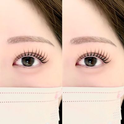 【オススメ♡】眉毛wax＋韓国式束感マスカラパーマ