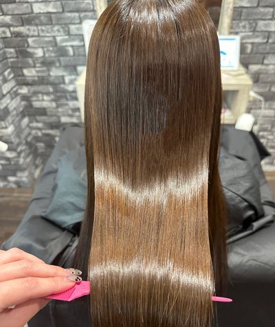 🌸うる艶縮毛矯正🌸＋cut🍒ྀི＋Color🍓＋トステアトリートメント🌷
