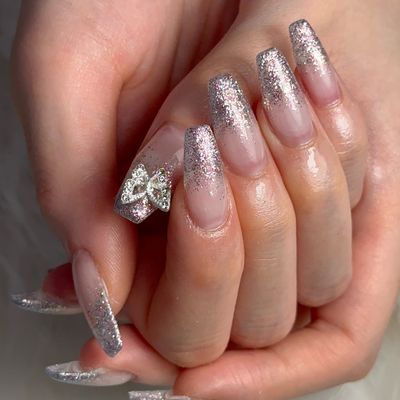 【Hand】ラメグラデーション（オフ・ケア込）