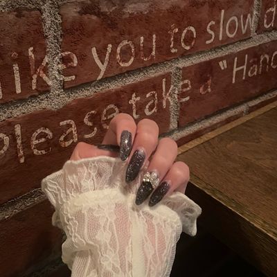 【ジェルオフ有】チップ10長さだし🎀ワンカラー🤍マグネット.ミラー.フラッシュ可