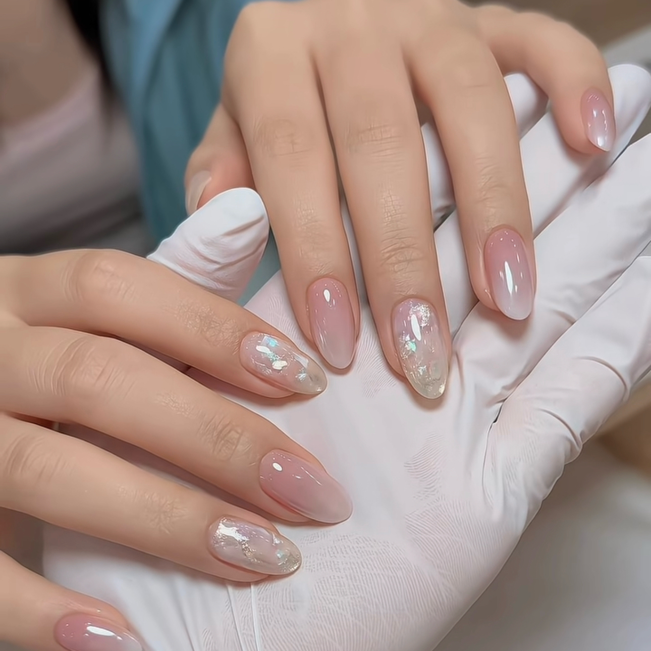 Peach_Nail