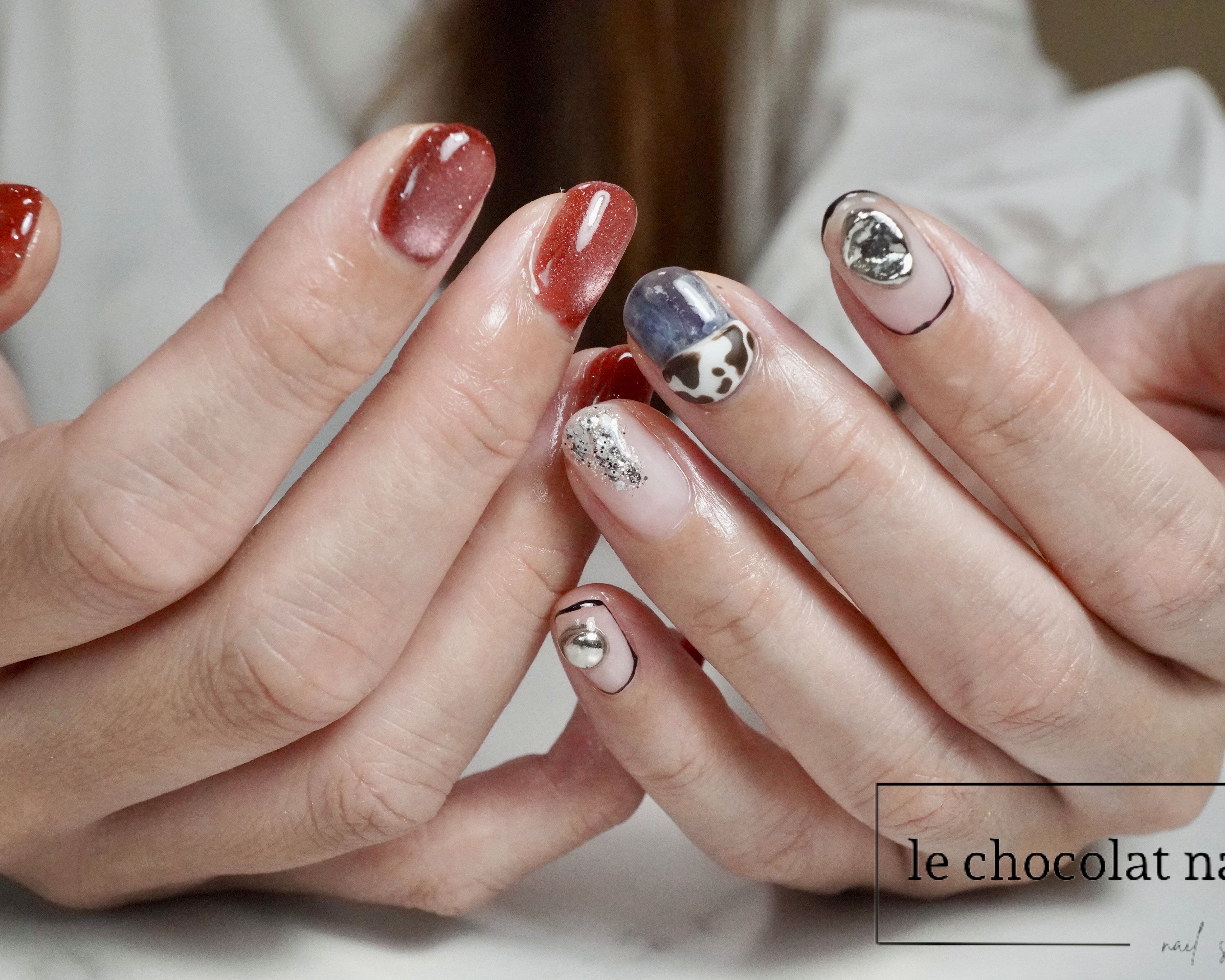 ネイル ＿＿＿＿＿＿ 💅🏼💅🏼💅🏼 . 聡ちゃんネイル💚 －glitter