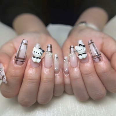 《チップ長さ出し》やり放題120分【持ち込みデザイン】￥11000