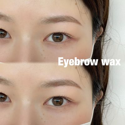 アイブロウWax脱毛➕仕上げメイク付き💄