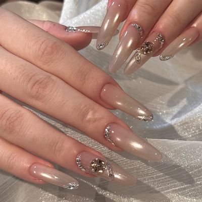 チップ長さだし10本　インスタで人気の持ち込みデザインOK☆120分やり放題
