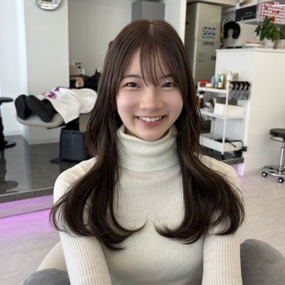 ブリーチなしダブルカラー🤍´-
