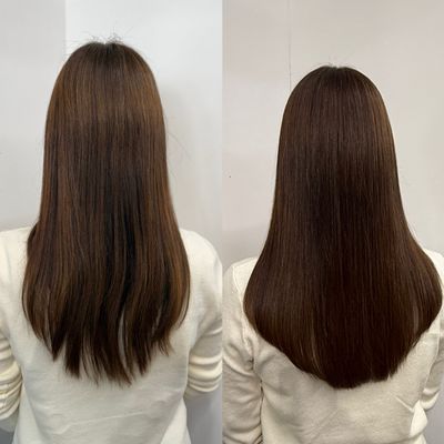 【梅雨対策に🩵】髪質改善ストレート✨➕カット💇‍♀️➕トリートメント