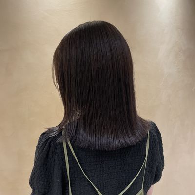 髪質改善ケアカラー+髪質改善トリートメント💫おしゃれ染めも白髪染めも◎