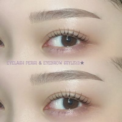 【４月新規限定】まつげパーマ&アイブロウワックスセット