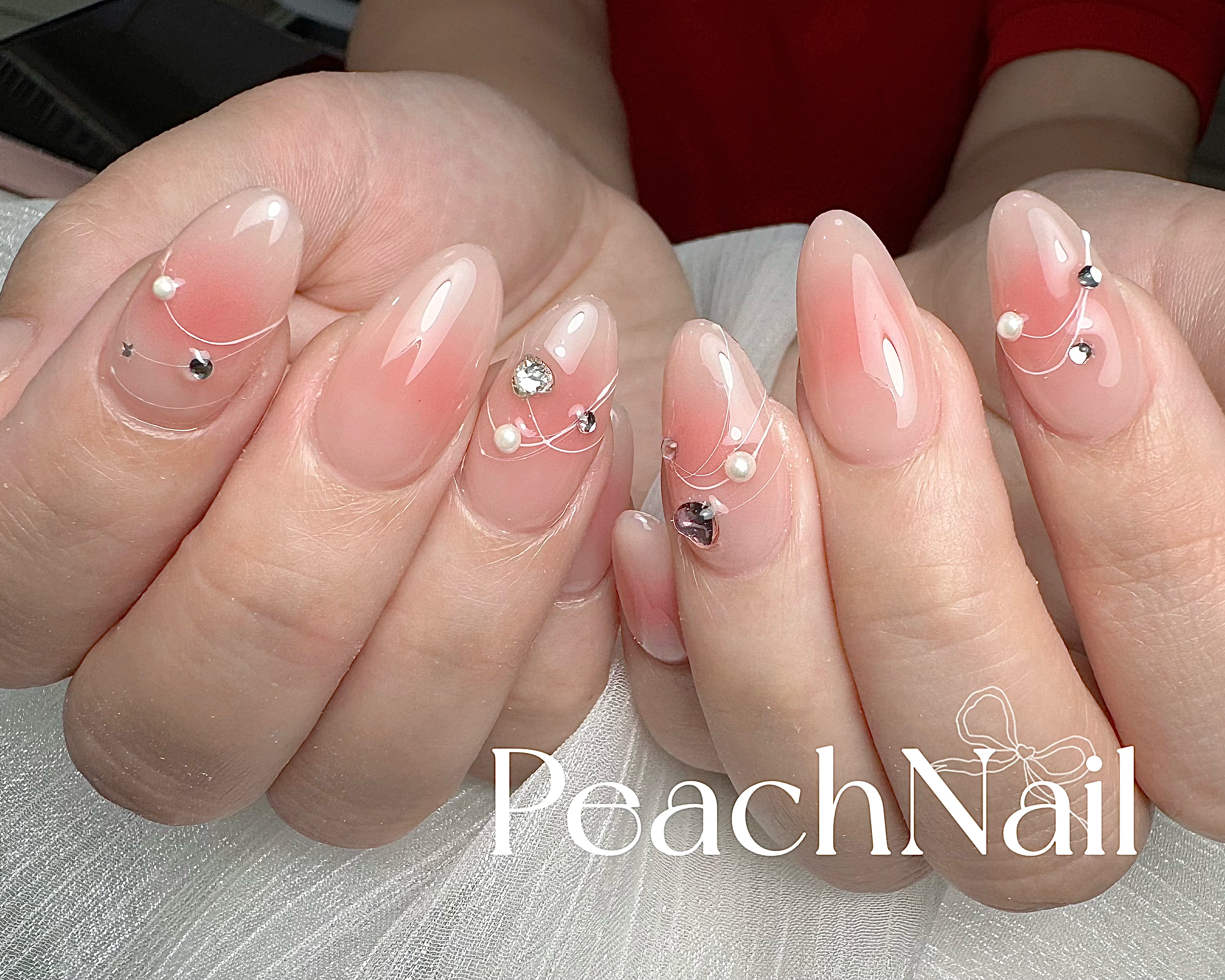 Peach_Nail