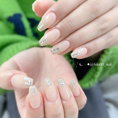 【オフ有り】シンプルデザイン60min♡持ち込みデザインok!