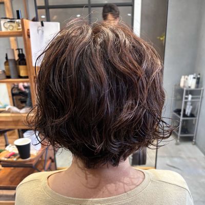 似合わせカット&パーマ
