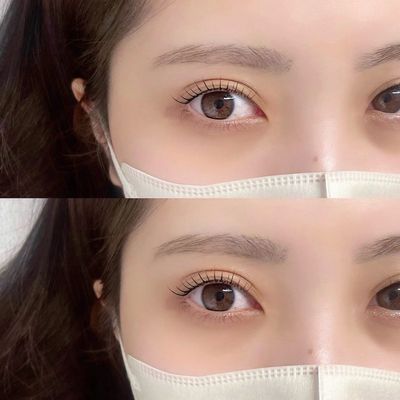 韓国風束感まつ毛パーマ