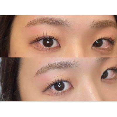 【ラッシュリフト✖️アイブロウwax】
