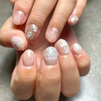 おまかせニュアンスコース⏱‪150分(パーツ無料)