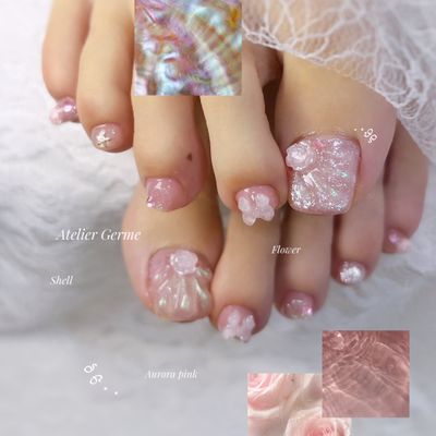 【フット】アートし放題⭐️10Designs