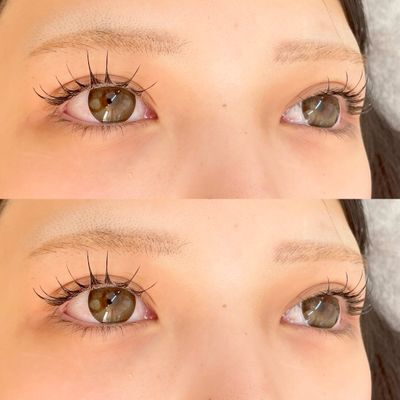 大人気☆パリジェンヌリフト+LEDエクステ100本