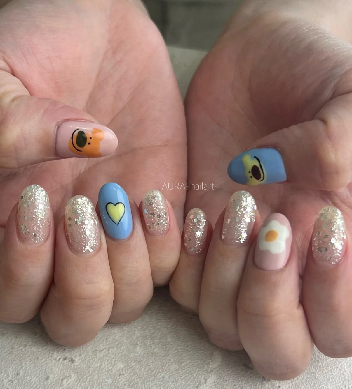 AURA_nailart