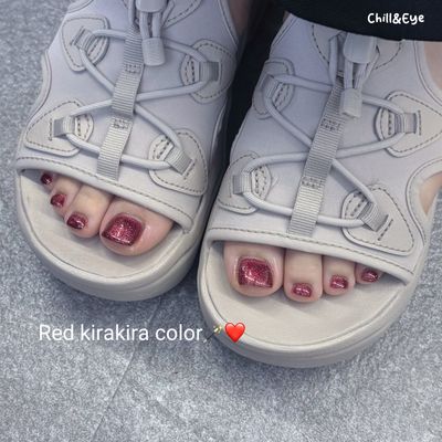 【オフ有】《フット》ちゅるんワンカラー🤍✨