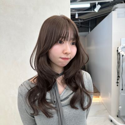 透明感カラー+トリートメント