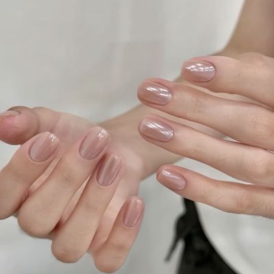 【自爪】ベースカラー＋ミラーネイル◎¥6980