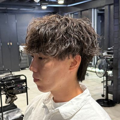 【9月限定人気No.3✨️】【ミニモ価格✨️】メンズカット+ケアパーマ