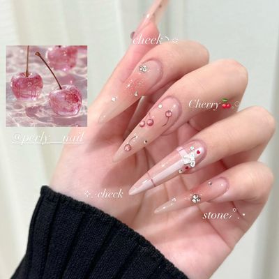 【チップ長さだし】デザイン+パーツつけ放題コース🎀⟡.·