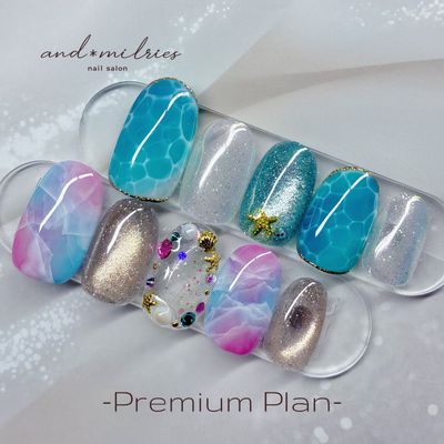 ❤️ネイリー特別価格❤️7月定額デザイン-Premium Plan-全2種