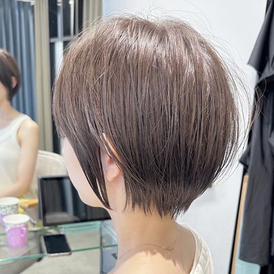 小顔カット＋髪質改善カラー＋髪質改善TR