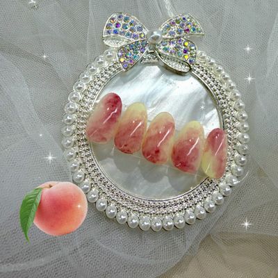 【夏限定】桃ネイル🍑(オフ込み)