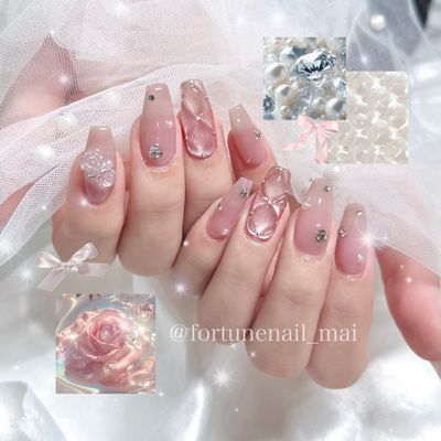 リピーター限定🎀オフなしワンホンガーリーちゅるん90分持ち込みネイル🎀