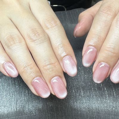 平日14時まで限定★マグネットうるいワンカラーネイル★新規ジェルオフ込み4990