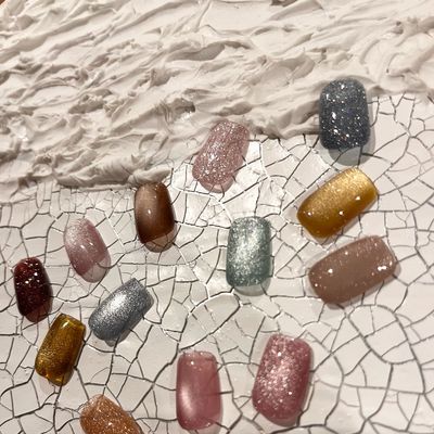 再来❣️マグネットorフラッシュネイル💅¥7700オフ代+¥1000🍉