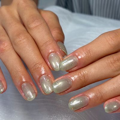 Summer bubble nail🎐꙳⋆