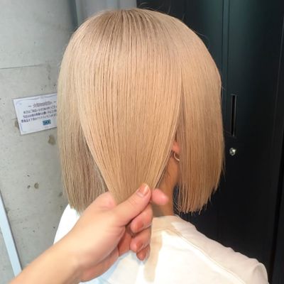 🩷デザインカット＋全頭ケアカラー＋高濃度ケラチントリートメント🩷