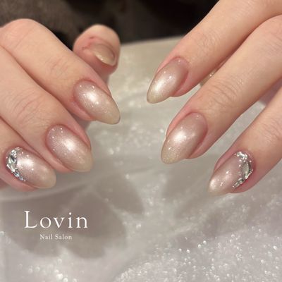【ネイリー限定価格】マグネット／ミラーワンカラー🤍