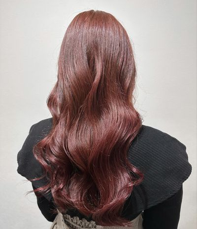 【🍒暖色好きお得メニュー🍒】大人可愛い暖色カラー🌷＋スティーブンノルtr💜