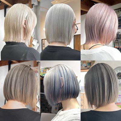 【なりたい】を叶える☆選べるブリーチカラー、メニューご相談