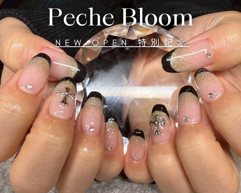 Peche Bloom 梅田 [パラジェル/フィルイン/マグネット/ジェルネイル/長さだし]