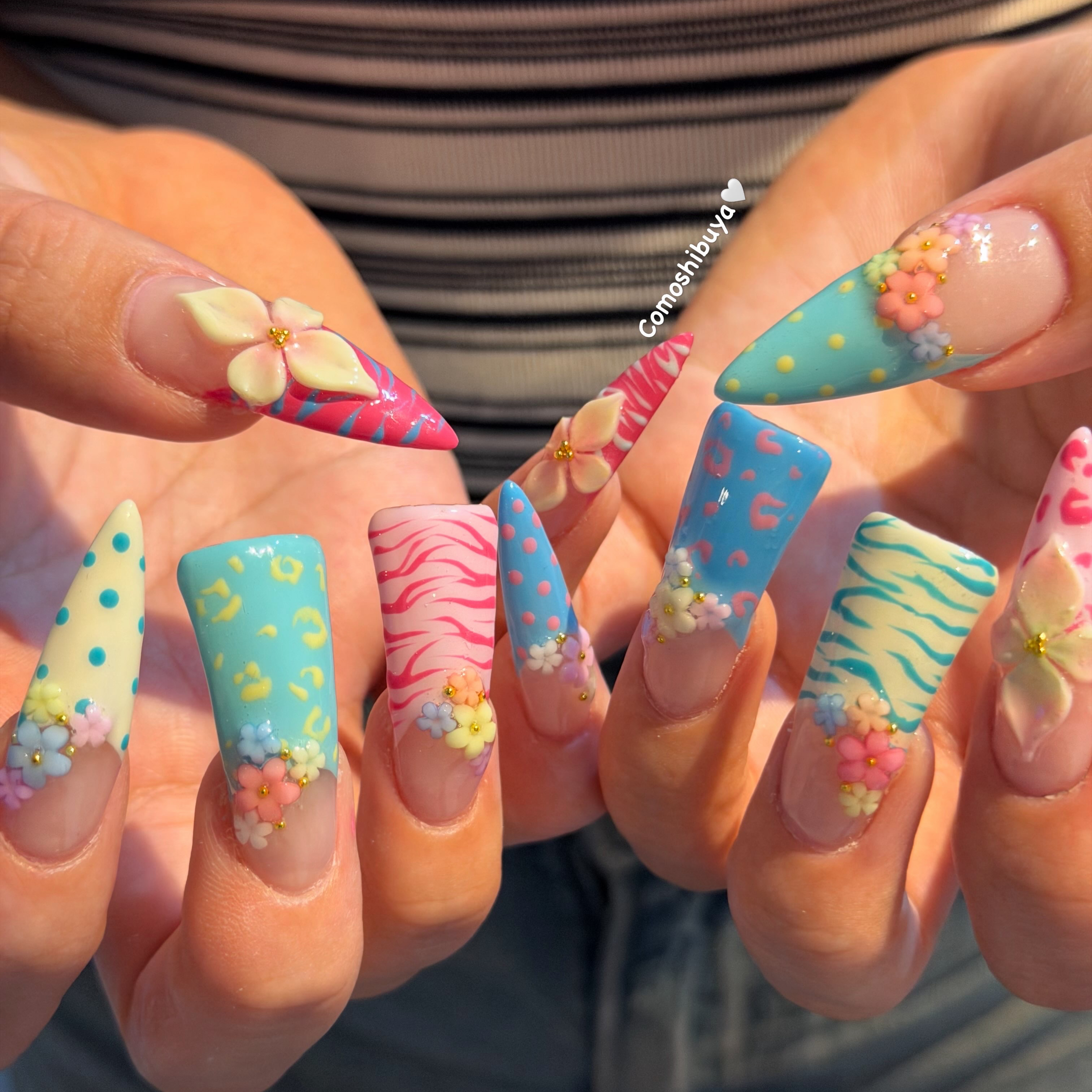 ネイル2 瓶知恵の輪 SN0026 ネイリー（Nailie） - CoMo_Rina_Nail